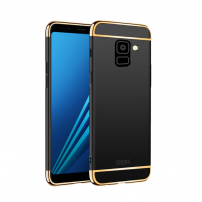 Mofi Plastový kryt pro Samsung Galaxy A8 (2018) - černý