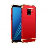 Mofi Plastový kryt pro Samsung Galaxy A8 (2018) - červený