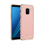 Mofi Plastový kryt pro Samsung Galaxy A8 (2018) - růžovozlatý