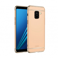 Mofi Plastový kryt pro Samsung Galaxy A8 (2018) - zlatý