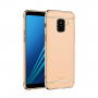 Mofi Plastový kryt pro Samsung Galaxy A8 Plus (2018) - zlatý