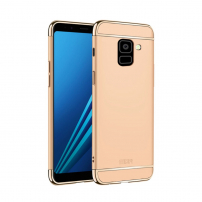 Mofi Plastový kryt pro Samsung Galaxy A8 Plus (2018) - zlatý