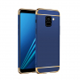 Mofi Plastový kryt pro Samsung Galaxy A8 Plus (2018) - modrý