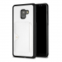 Dux Ducis Pocard kožený kryt pro Samsung Galaxy A8 Plus (2018) - bílý