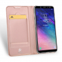 Dux Ducis Skin Pro flipové pouzdro pro Samsung Galaxy A6 (2018) - růžovozlaté