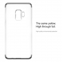 Baseus Armor plastový kryt čirý pro Samsung Galaxy S9 - černý 