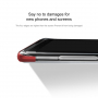 Baseus Armor plastový kryt čirý pro Samsung Galaxy S9 - červený 