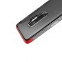 Baseus Armor plastový kryt čirý pro Samsung Galaxy S9 - červený 