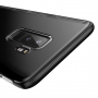 Baseus Armor plastový kryt čirý pro Samsung Galaxy S9 Plus - černý