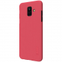 Nillkin Super Frosted kryt pro Samsung Galaxy A6 (2018) - červený