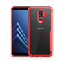 Nárazuvzdorný kryt čirý pro Samsung Galaxy A6 Plus (2018) - červený