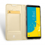 Dux Ducis Skin Pro flipové pouzdro pro Samsung Galaxy J6 (2018) - zlaté