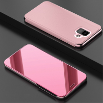 Zrcadlový pokovený kryt pro Samsung Galaxy A6 (2018) - růžovozlatý