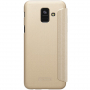 Nillkin Sparkle flipový kryt pro Samsung Galaxy A6 (2018) - zlatý