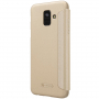 Nillkin Sparkle flipový kryt pro Samsung Galaxy A6 (2018) - zlatý