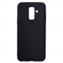 Silikonový kryt pro Samsung Galaxy A6 Plus (2018) - černý