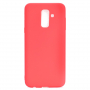 Silikonový kryt pro Samsung Galaxy A6 Plus (2018) - červený