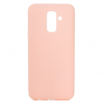 Silikonový kryt pro Samsung Galaxy A6 Plus (2018) - růžový