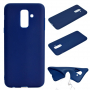 Silikonový kryt pro Samsung Galaxy A6 Plus (2018) - tmavěmodrý