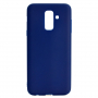 Silikonový kryt pro Samsung Galaxy A6 Plus (2018) - tmavěmodrý