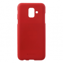 Goospery měkký kryt pro Samsung Galaxy A6 (2018) - červený