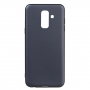 X-Level Plastový matný kryt pro Samsung Galaxy A6 Plus (2018) - černý