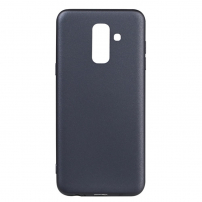 X-Level Plastový matný kryt pro Samsung Galaxy A6 Plus (2018) - černý