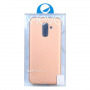 X-Level Plastový matný kryt pro Samsung Galaxy A6 Plus (2018) - zlatý