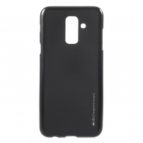 Goospery Jelly plastový kryt pro Samsung Galaxy A6 Plus (2018) - černý