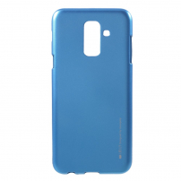 Goospery Jelly plastový kryt pro Samsung Galaxy A6 Plus (2018) - modrý