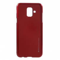 Goospery Jelly plastový kryt pro Samsung Galaxy A6 (2018) - červený