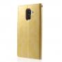Goospery Blue Moon flipové pouzdro pro Samsung Galaxy A6 Plus (2018) - zlaté