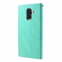 Goospery Blue Moon flipové pouzdro pro Samsung Galaxy A6 Plus (2018) - tyrkysové