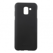 Goospery Matte Plastový kryt pro Samsung Galaxy J6 (2018) - černý