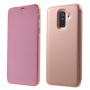 Zrcadlový pokovený kryt pro Samsung Galaxy A6 Plus (2018) - růžovozlatý