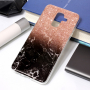 Plastový kryt mramor pro Samsung Galaxy A6 Plus (2018) - hnědočerný