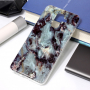 Plastový kryt mramor pro Samsung Galaxy A6 Plus (2018) - fialový