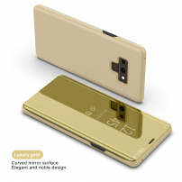 Zrcadlový pokovený kryt pro Samsung Galaxy Note 9 - zlatý