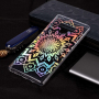 Plastový kryt holo lotus pro Samsung Galaxy Note 9 - transparentní
