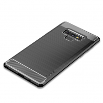 Ipaky plastový kryt s broušenou texturou pro Samsung Galaxy Note 9 - černý