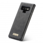 Caseme 2v1 peněženkové pouzdro pro Samsung Galaxy Note 9 - černé