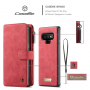 Caseme 2v1 peněženkové pouzdro pro Samsung Galaxy Note 9 - červené