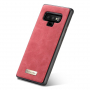 Caseme 2v1 peněženkové pouzdro pro Samsung Galaxy Note 9 - červené