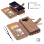 Caseme 2v1 peněženkové pouzdro pro Samsung Galaxy Note 9 - hnědé