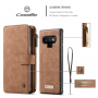Caseme 2v1 peněženkové pouzdro pro Samsung Galaxy Note 9 - hnědé