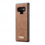 Caseme 2v1 peněženkové pouzdro pro Samsung Galaxy Note 9 - hnědé