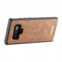 Caseme 2v1 peněženkové pouzdro pro Samsung Galaxy Note 9 - hnědé