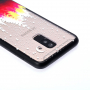Plastový embosovaný kryt les pro Samsung Galaxy A6 Plus (2018) - průhledný