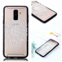Plastový embosovaný kryt mandala pro Samsung Galaxy A6 Plus (2018) - průhledný