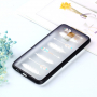 Plastový embosovaný kryt šípy pro Samsung Galaxy A6 Plus (2018) - průhledný